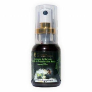 Spray Mel e Própolis Com Hortelã (20ml)