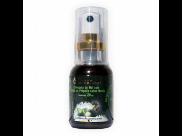 Spray Mel e Própolis Com Hortelã (20ml)